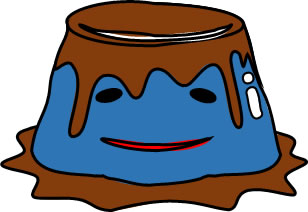 顔色の悪いプリンのイラスト画像3