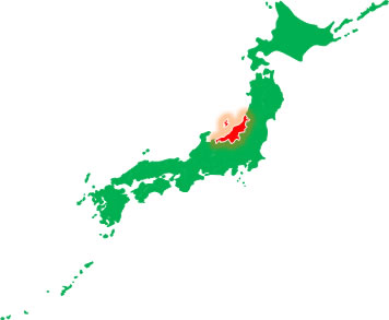 新潟県の場所を示すイラスト画像5