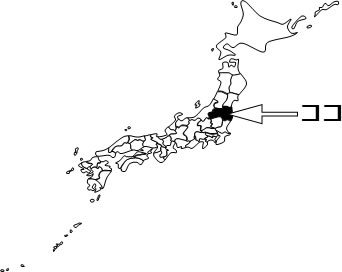 福島県の場所を示すイラスト画像4