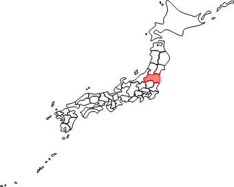 福島県の場所を示すイラスト画像6