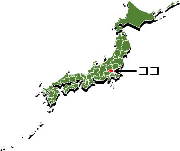 埼玉県の場所を示すイラスト画像3