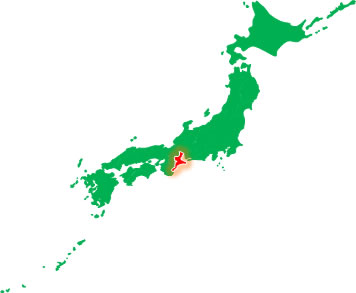 三重県の場所を示すイラスト画像5