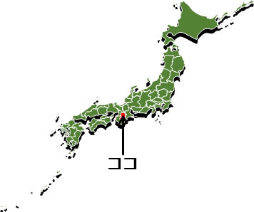 奈良県の場所を示すイラスト画像3