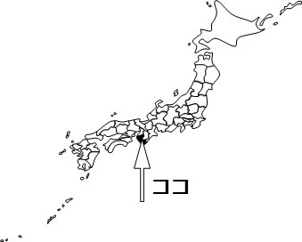 和歌山県の場所を示すイラスト画像4