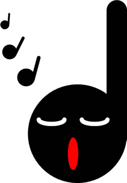 四分音符のキャラクター風イラスト画像4