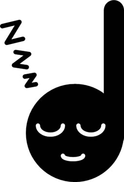 四分音符のキャラクター風イラスト画像6