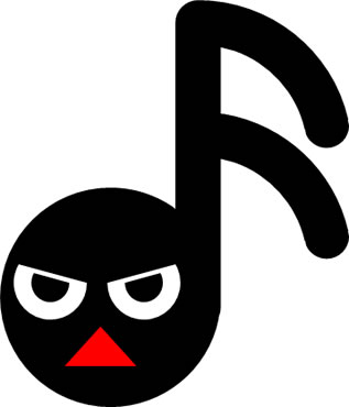 十六分音符のキャラクター風イラスト画像5
