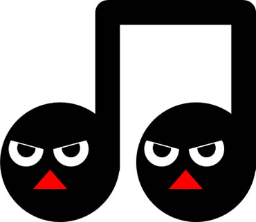 八分音符二連符のキャラクター風イラスト画像5
