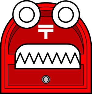 投函拒否ポストのイラスト画像3